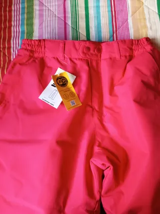 Pantalón de esquí rosa