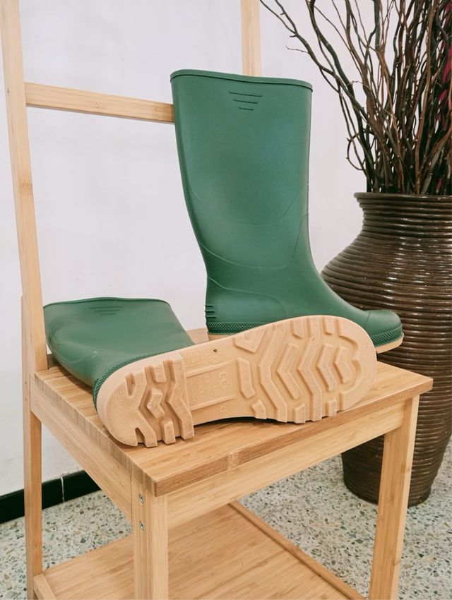 Botas de agua verdes