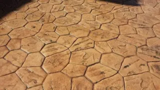 Hormigón liso e impreso.