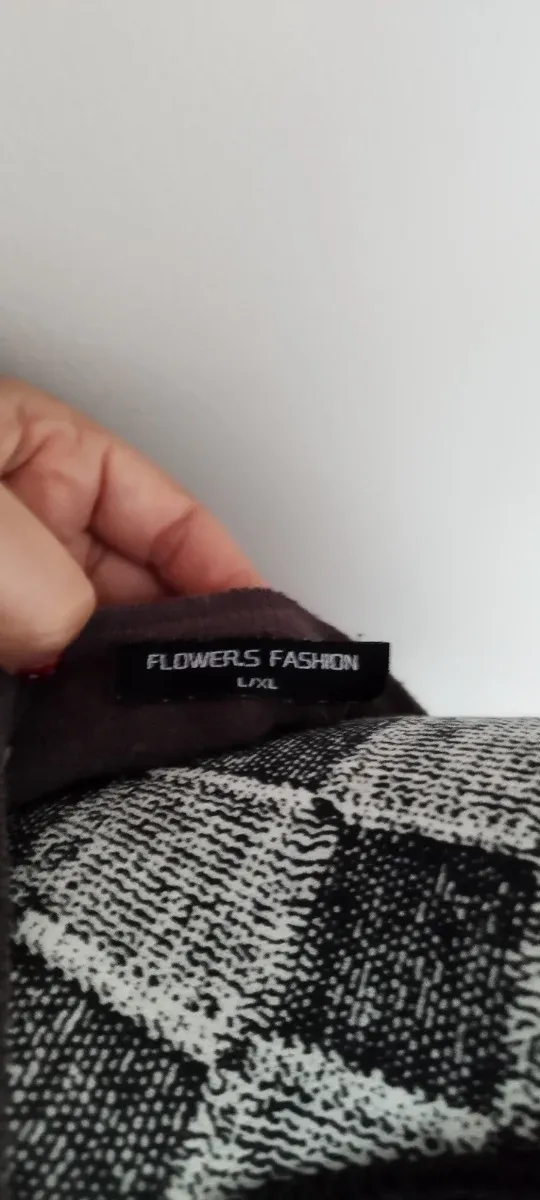 Cárdigan de punto marrón