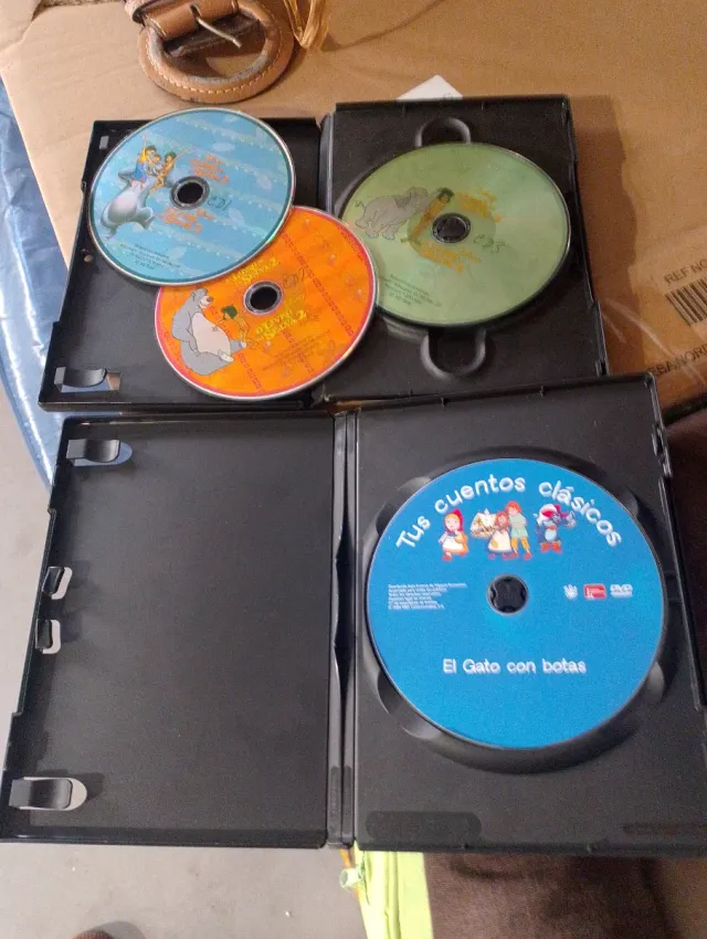 DVD Cuentos Clásicos Infantiles Español