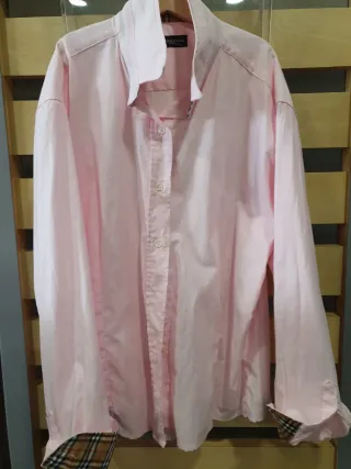 Camisa  Rosa Mujer