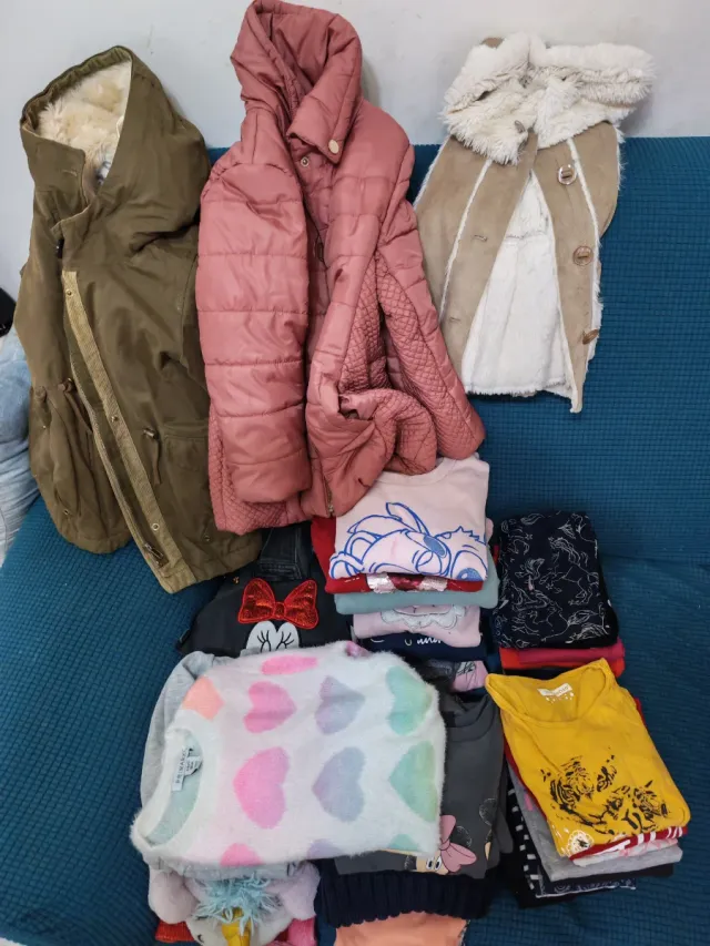 PACK 2:Lote Ropa Invierno Niña Talla 5-6