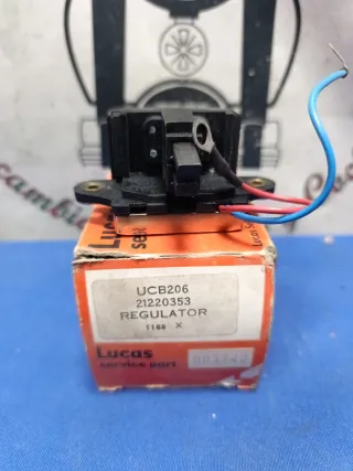 Regulador Alternador Lucas UCB206 Coche Clásico