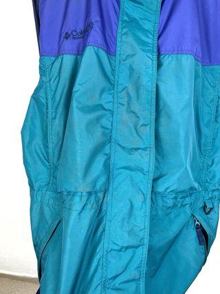 Chaqueta Columbia Vintage 90s Mujer Oversize Y2K