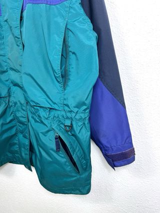 Chaqueta Columbia Vintage 90s Mujer Oversize Y2K