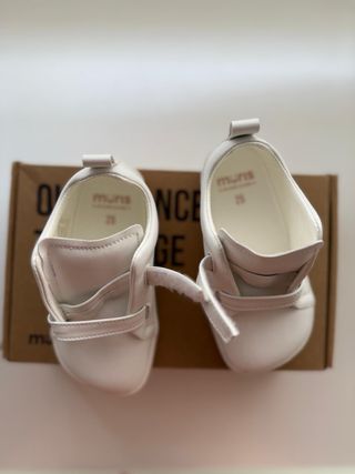 Zapatos MurisTerre Mini Niña Blancos