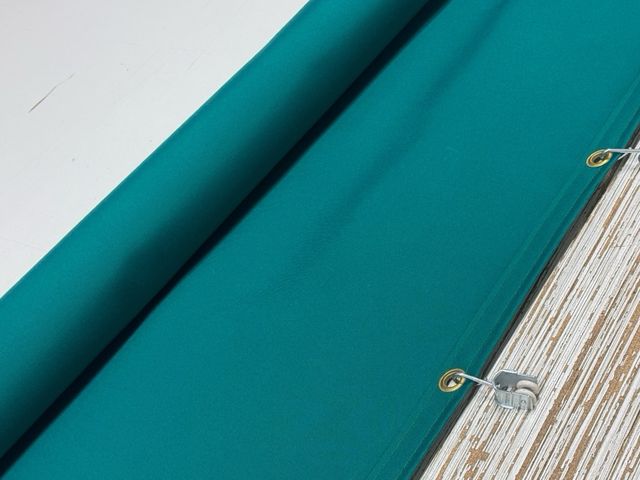 Cortina corredera toldo verde