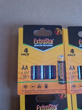 Pack 4 Pilas AA ExtroStar
