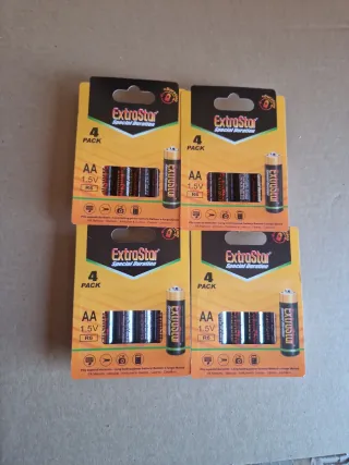 Pack 4 Pilas AA ExtroStar
