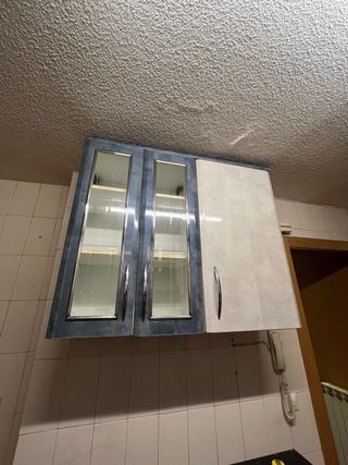 Muebles de Cocina Beige y Gris