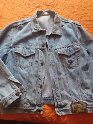 Cazadora Vaquera Wampum Vintage Talla XL