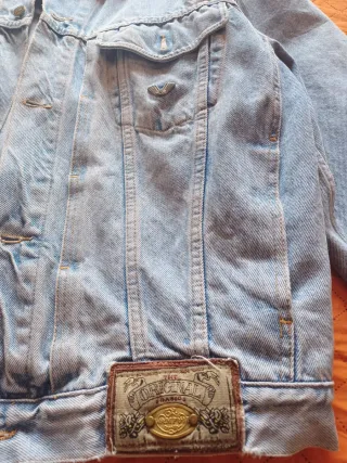 Cazadora Vaquera Wampum Vintage Talla XL