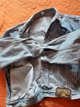 Cazadora Vaquera Wampum Vintage Talla XL