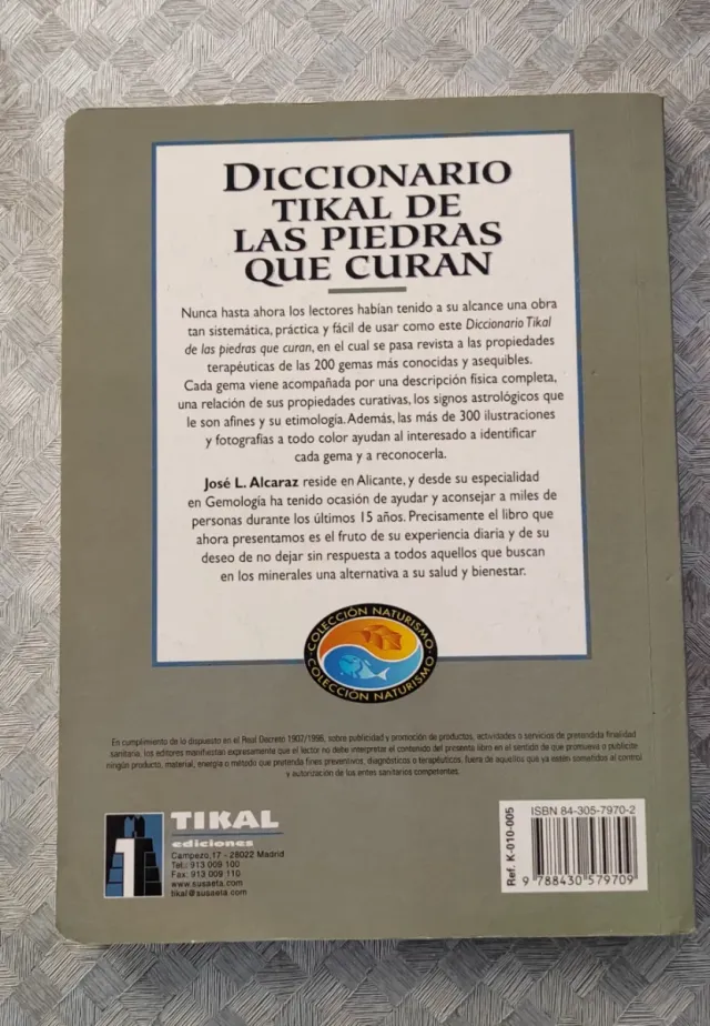Diccionario Tikal de las piedras que curan (Nat...