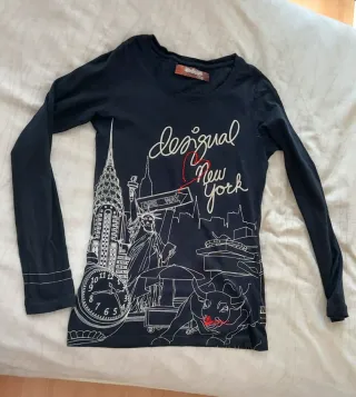 Camiseta Desigual manga larga New York