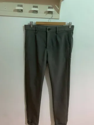 Pantalón Zara Man Verde Oliva