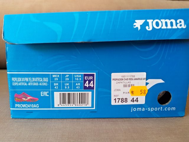 N 44 / Botas de fútbol nuevas Joma Propulsión