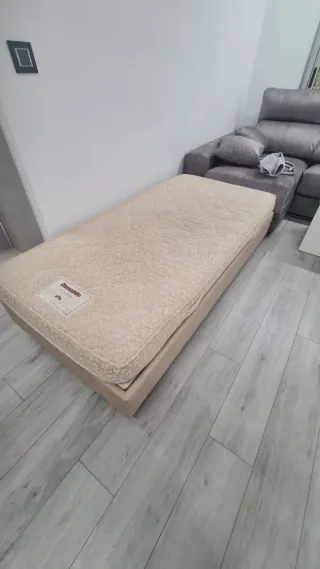 Cama articulada electrica 90cm con colchon