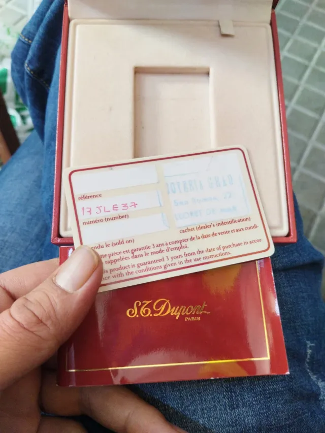 Astuccio S.T. Dupont per accendino