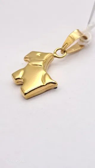 Colgante perro oro 18k