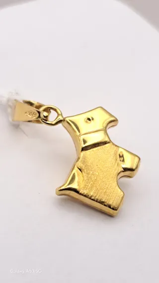 Colgante perro oro 18k