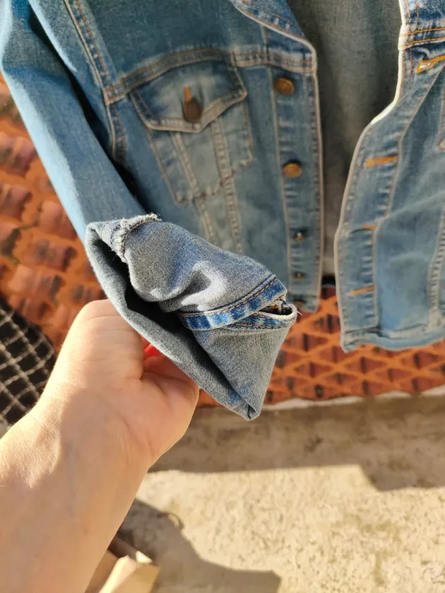 Giubbotto jeans Terranova blu