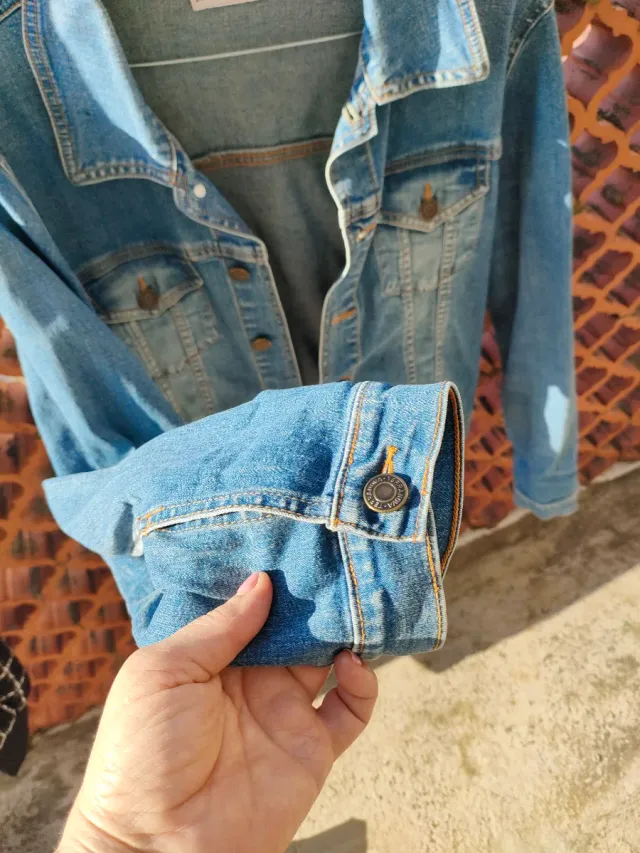 Giubbotto jeans Terranova blu