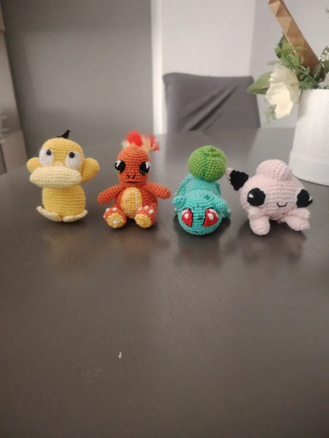 Pokémon hechos a crochet