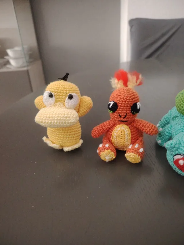 Pokémon hechos a crochet