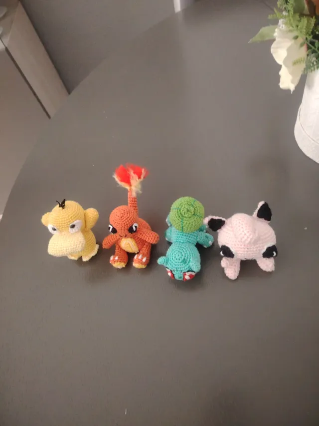Pokémon hechos a crochet
