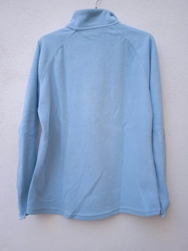 Sudadera forro polar Celeste T:  XL