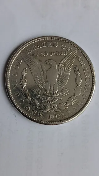 Moeda Prata Dólar 1921 S