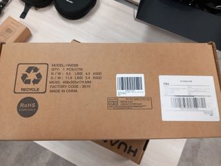 Brazo Doble Monitor HUANUO HNDS6 Negro