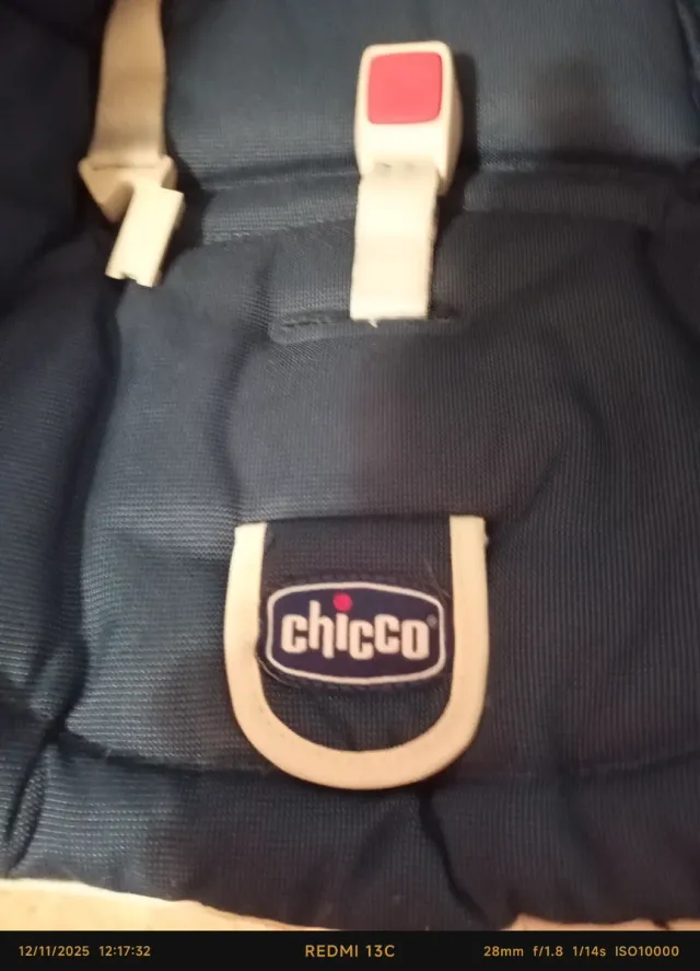 Silla de coche bebé Chicco azul