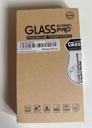 Set di 3 pellicole Vetro iPhone 14 Pro - Glass Pro