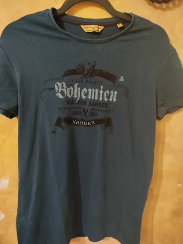 T-shirt Kruder petrolio XL Hypster