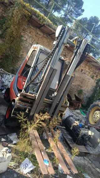 Carretilla elevadora Linde gas