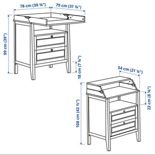 Armario y Cómoda Cambiador SUNDVIK IKEA