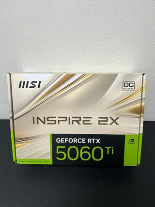 MSI GeForce RTX 5060 Ti 16G Inspire 2X OC Tarjeta