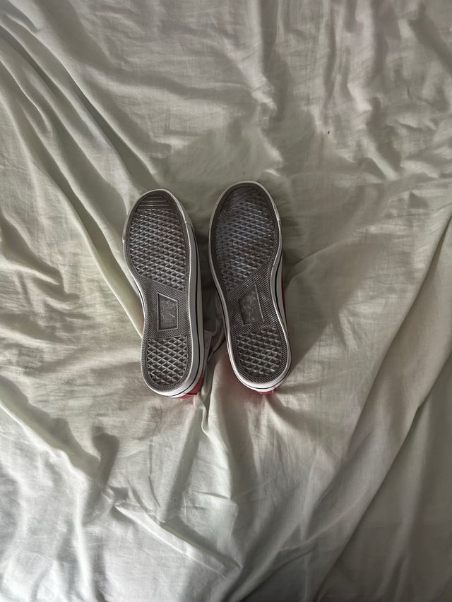 Zapatillas rojas vintage