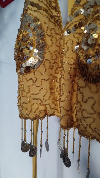 Top Danza Vientre Lentejuelas