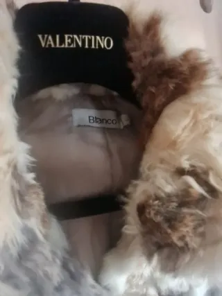 Abrigo de pelo invierno