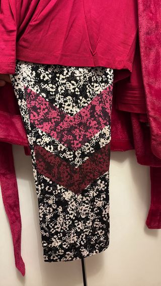 Pijama mujer 3 piezas bata y pantalón y camiseta