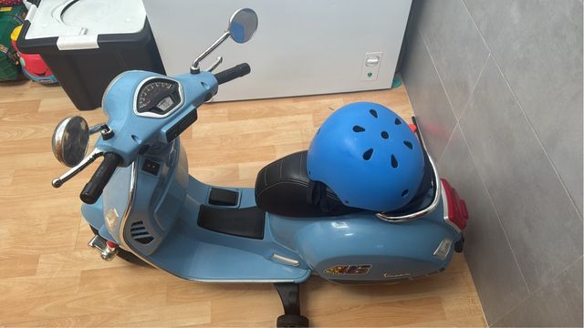 Moto Eléctrica Infantil Azul