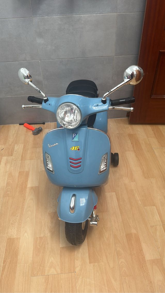 Moto Eléctrica Infantil Azul