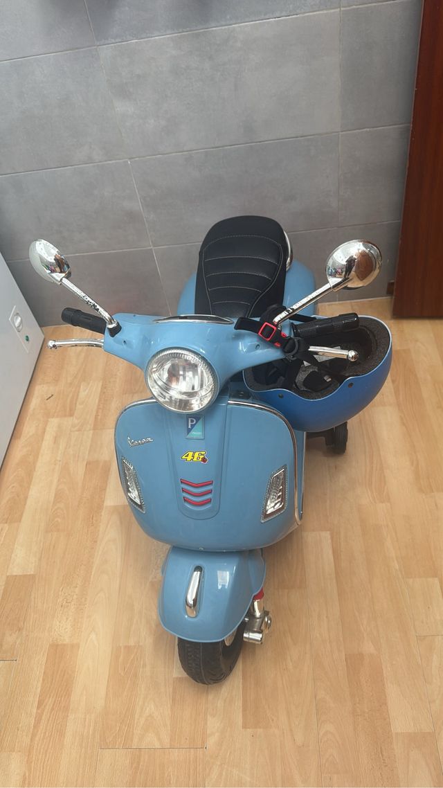 Moto Eléctrica Infantil Azul