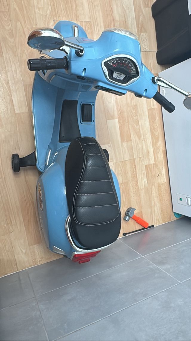 Moto Eléctrica Infantil Azul