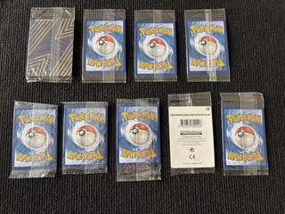 Lotto carte Pokémon sigillate