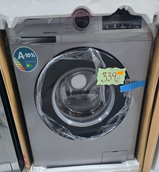 Lavadora Johnson Inox 8kg Clase A